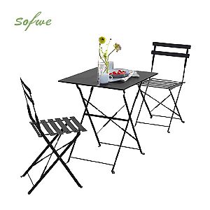 3-teiliges Terrassen-Bistro-Set