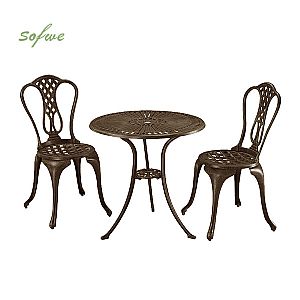 Metall-Balkon-Garten-Terrasse-Bistro-Set