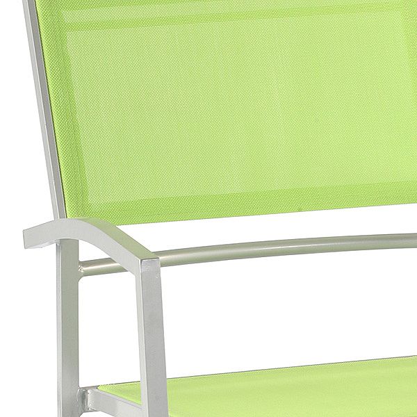 Grünes 6-teiliges Aluminium-Essgeschirr für draußen - 11D01D