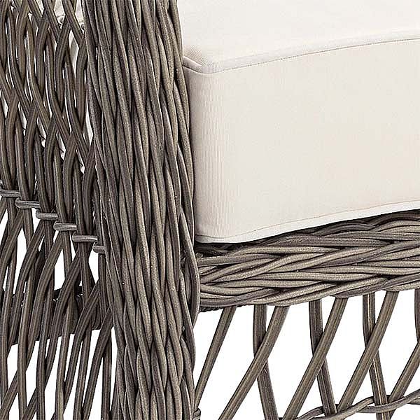 4 Piece PE Wicker Garden Sofa Furniture Set - 10C01Y