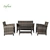 Pcs Moderne Luxus PE Wicker Rattan Garten Möbel Sofa - 10C02B