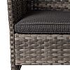 Pcs Moderne Luxus PE Wicker Rattan Garten Möbel Sofa - 10C02B